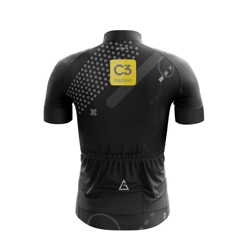 C3 Racefit Black Jersey